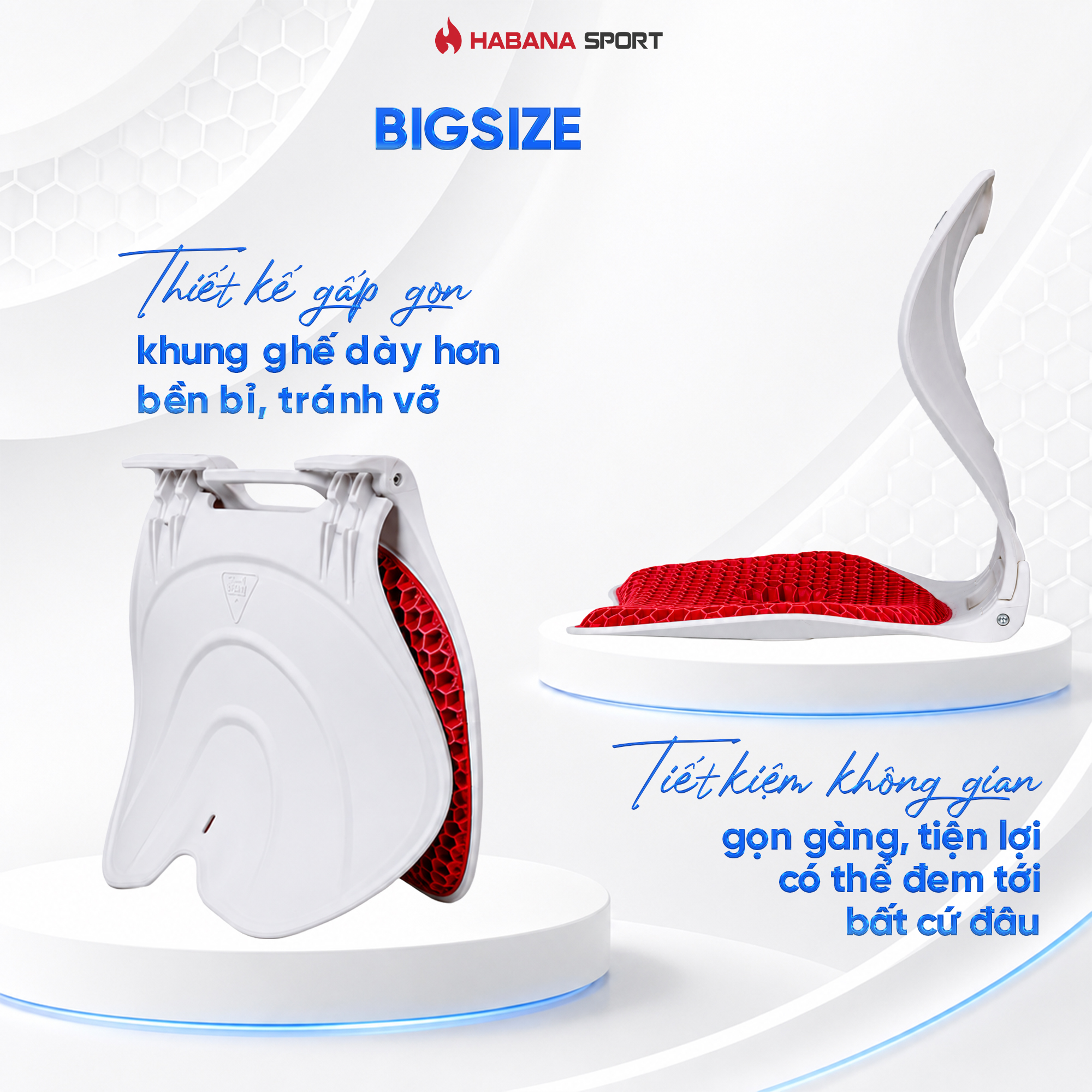 Ghế giảm đau lưng chống gù Habana Sport Chính Hãng SIZE Lớn _thumbnail_2