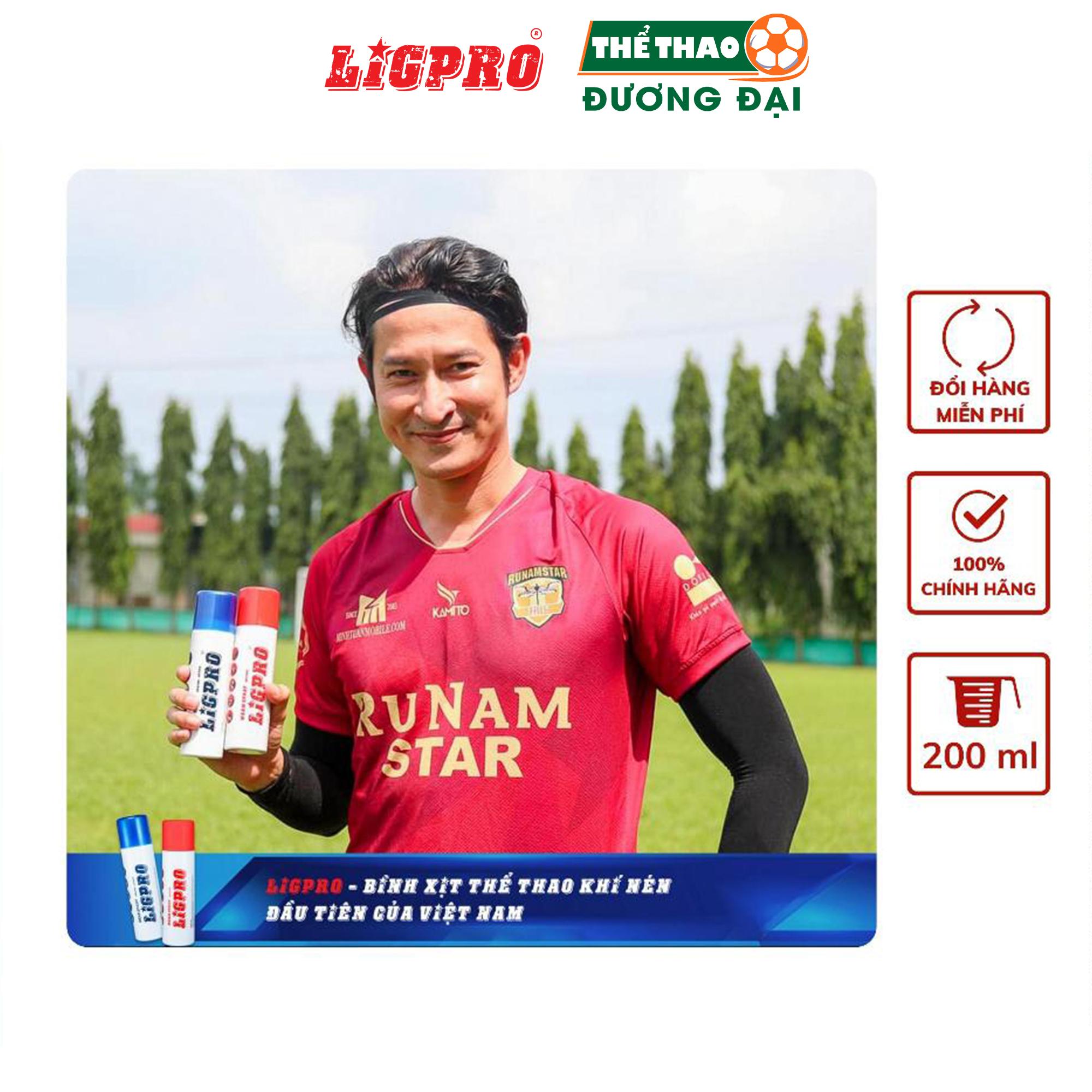 Chai Xịt Lạnh Giảm Đau Ligpro 200ml, Bình Xịt Thể Thao Khi Gặp Chấn Thương Chính Hãng Thể Thao Đương Đại_thumbnail_3