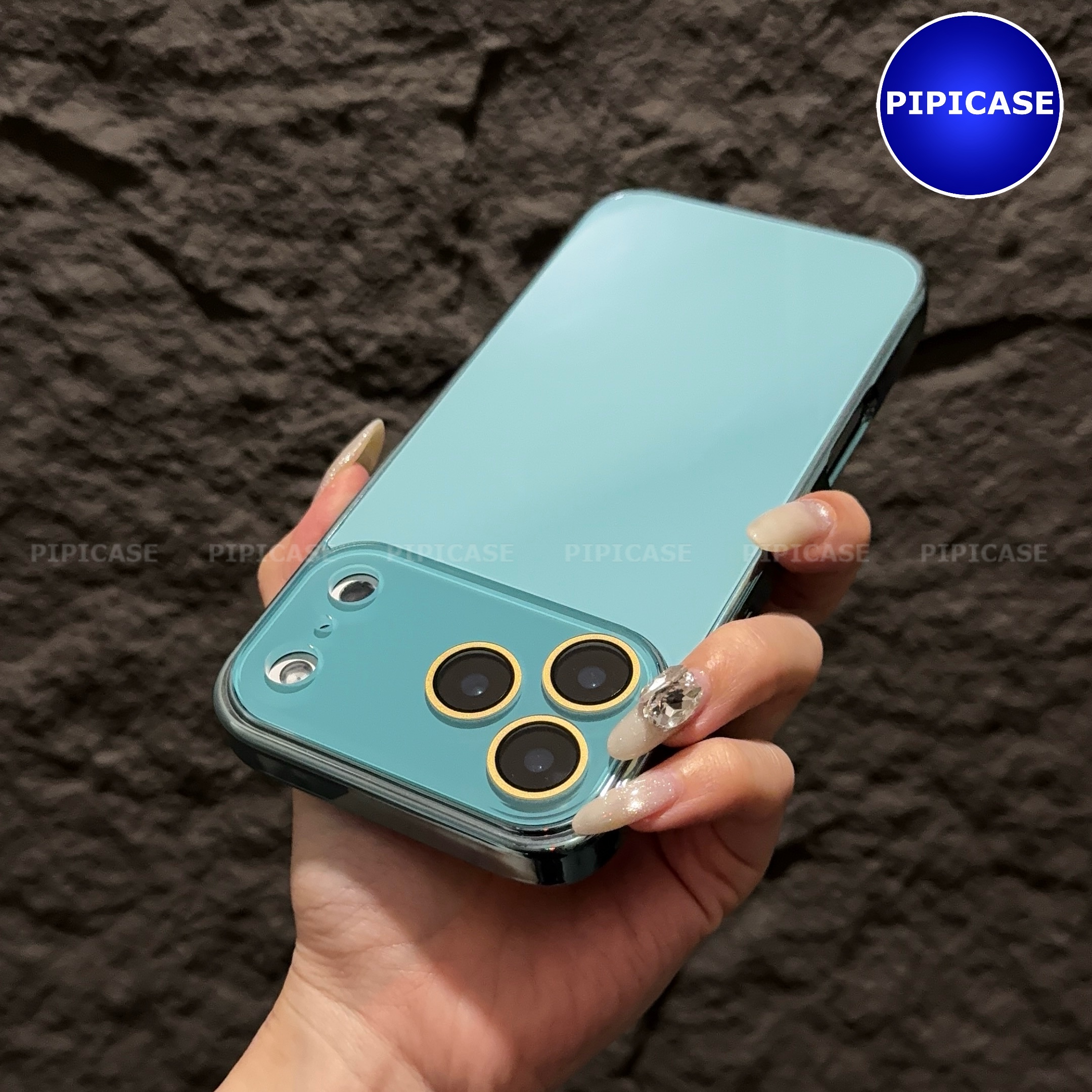 Ốp Lưng iPhone 17 Pro Max - Gash - Xanh Ngọc_thumbnail_4