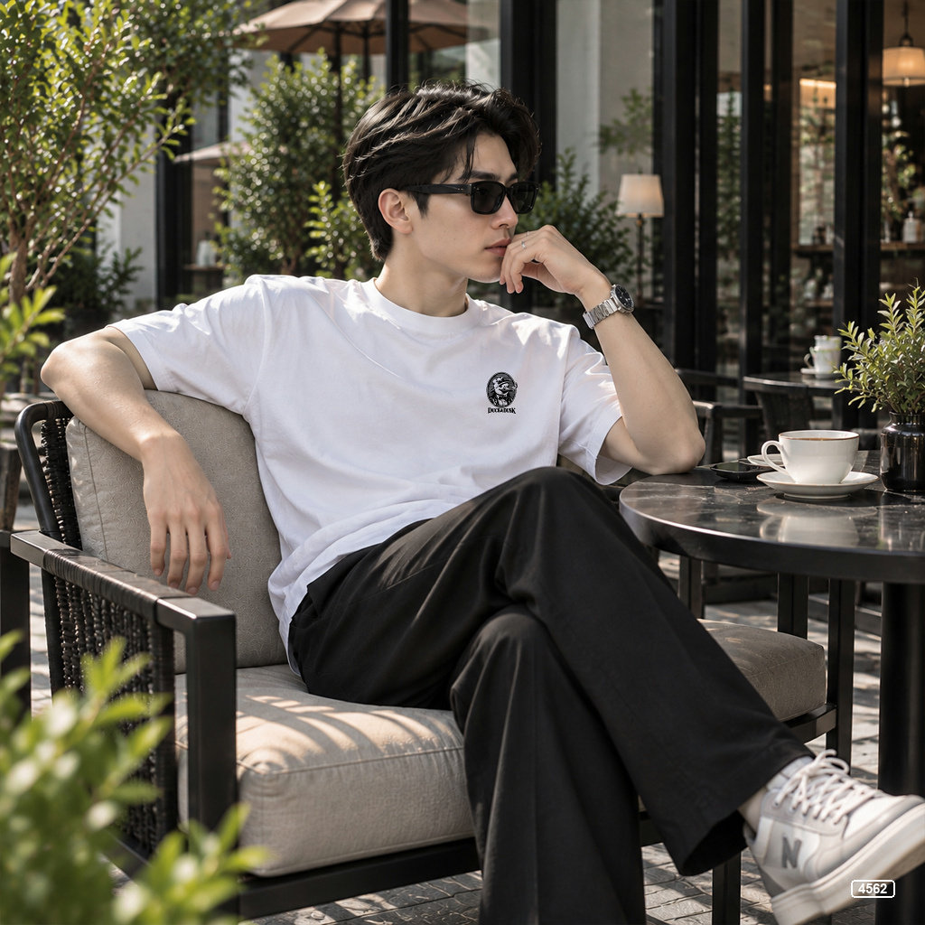 Áo thun nam oversize hình vịt vintage TeePrint 4562_thumbnail_6