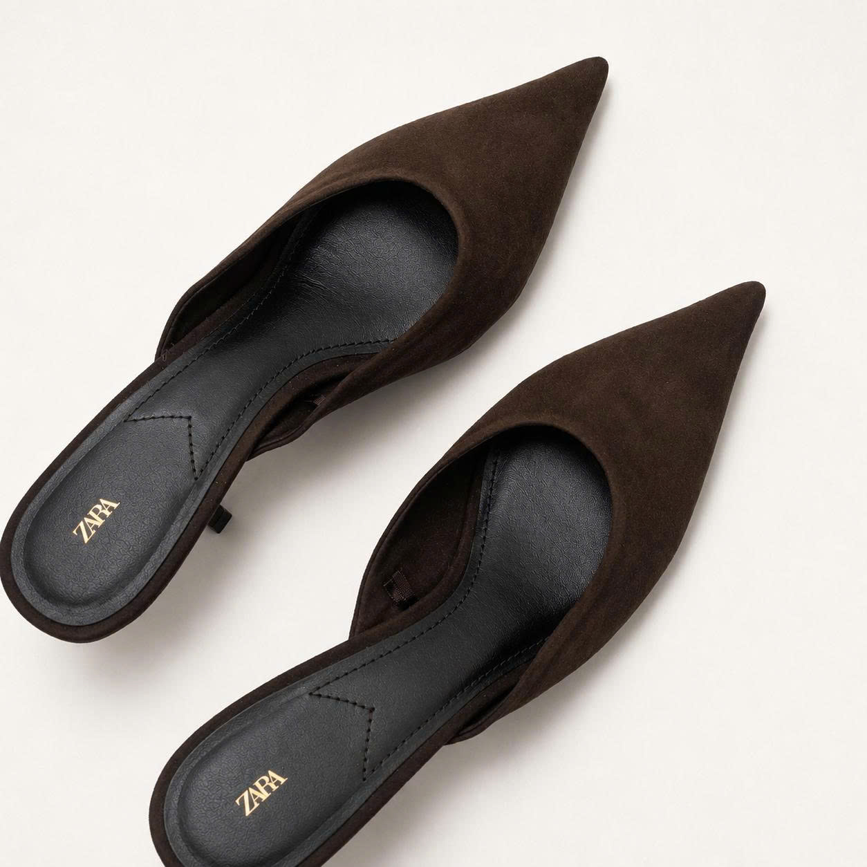Guốc Zara Màu Nâu