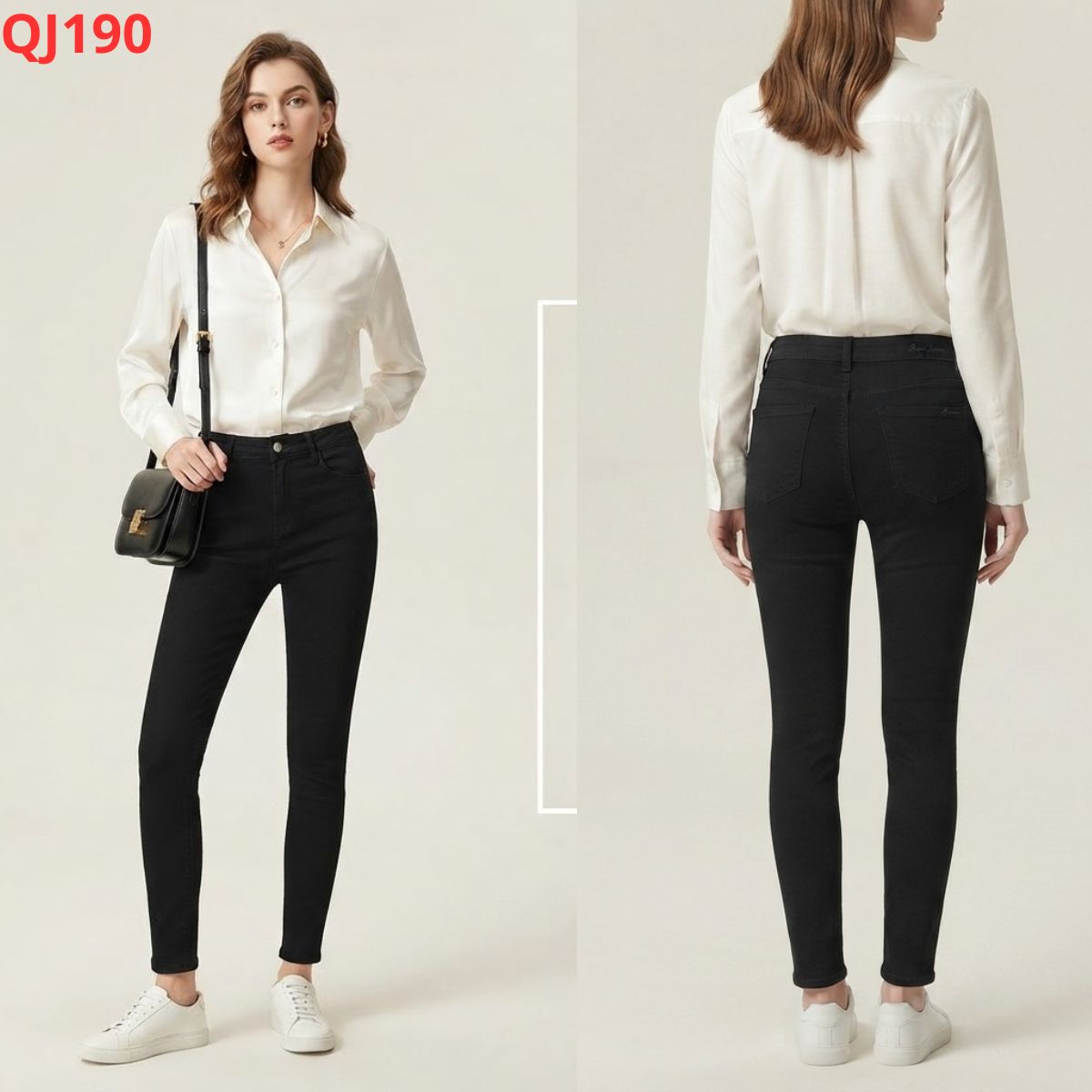 QJ190 - Jeans Skinny Đen E.X_thumbnail_6