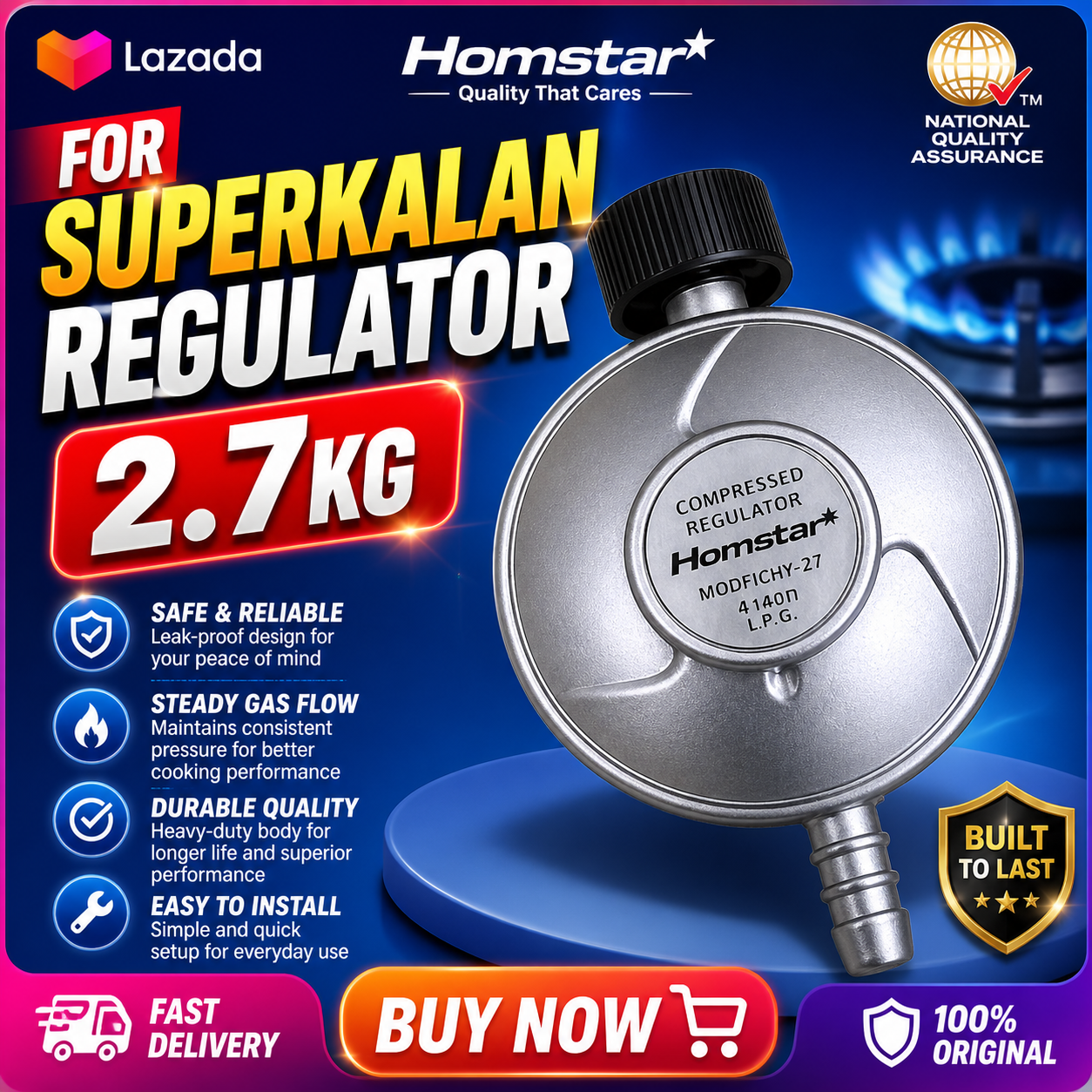 Regulator for  2.7kg Superkalan