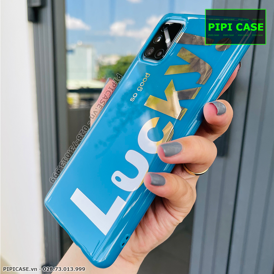 Ốp Lưng Samsung A51 - Lucky - Xanh Dương_thumbnail_3