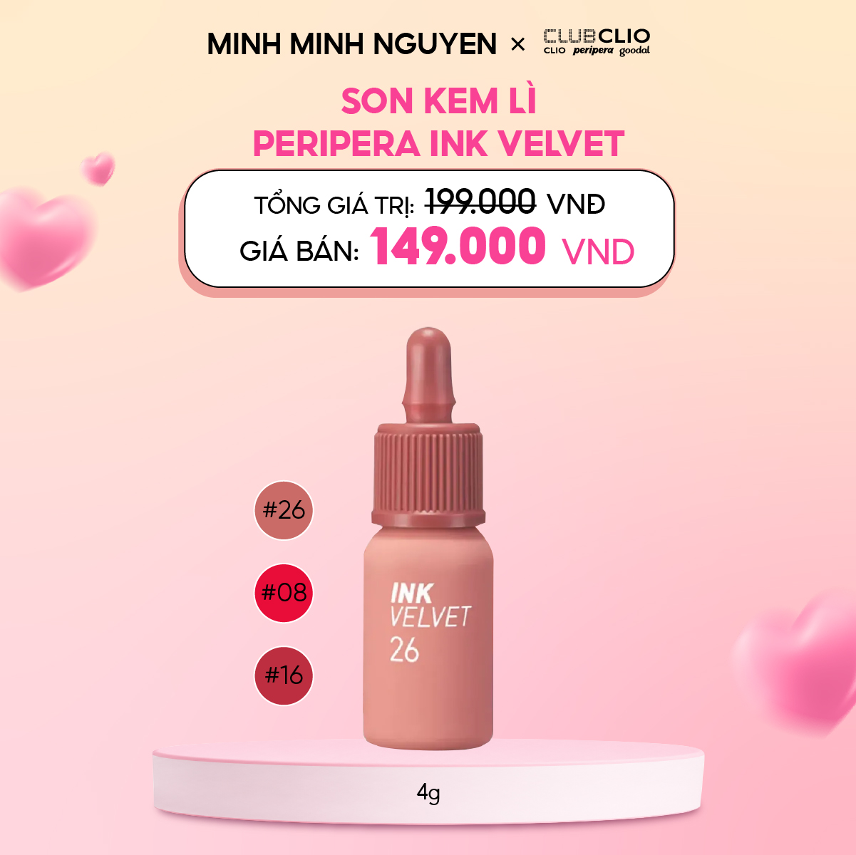 Son Kem Peripera Ink Velvet