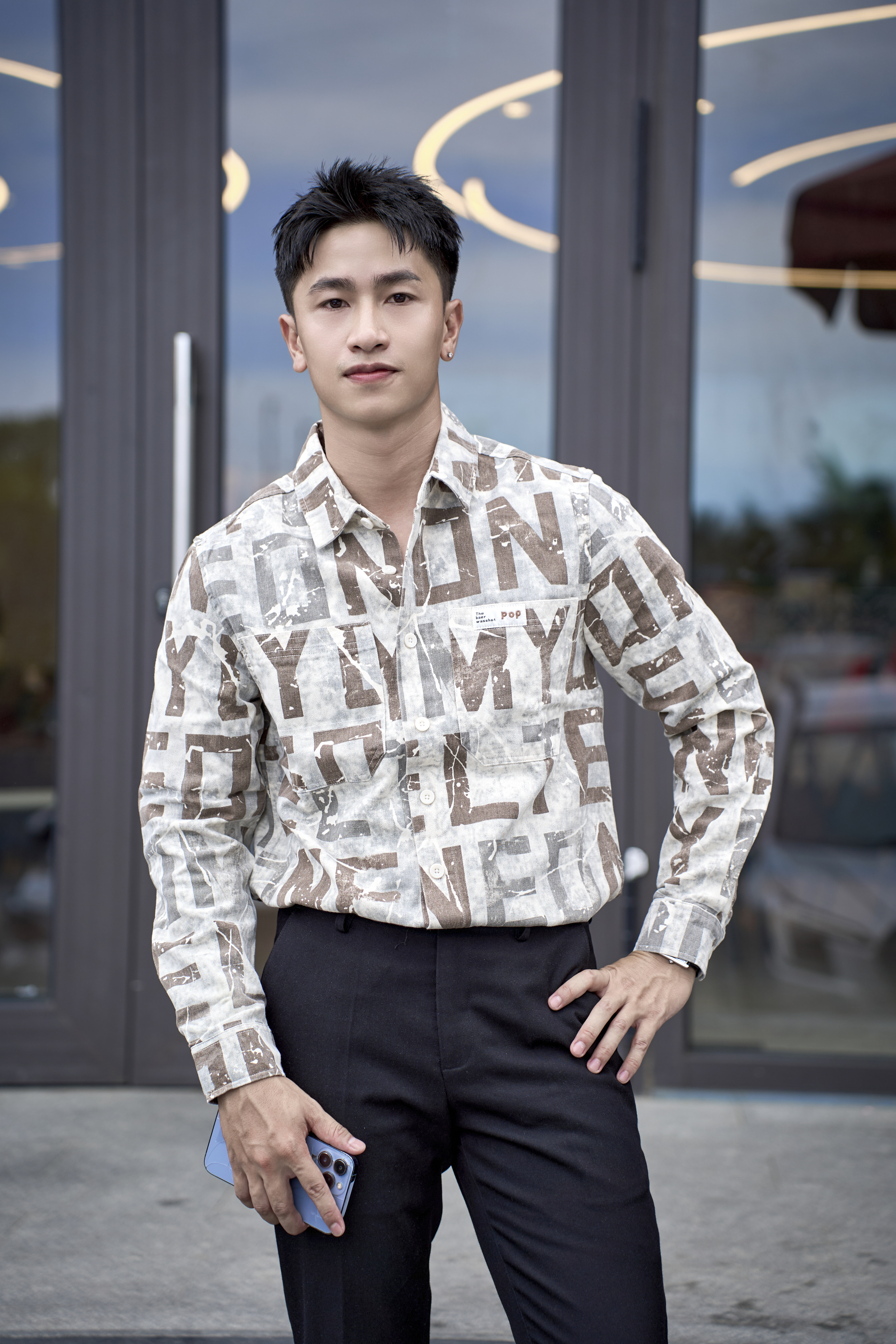 SA128 - Áo sơ mi nam dài tay họa tiết chữ nghệ thuật phong cách Nhật Bản, chất cotton mềm mại, form rộng rãi_thumbnail_6