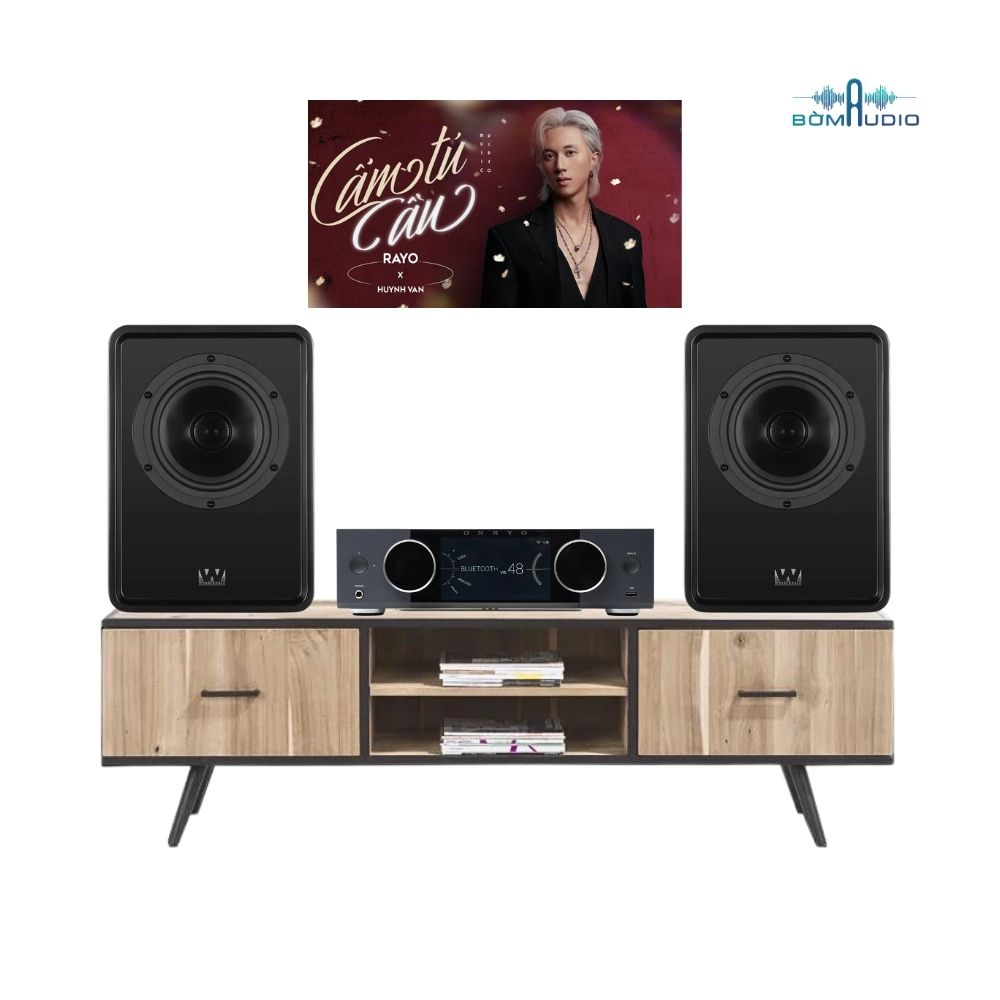 Combo Amply ONKYO MUSE Y-40 + Loa Bookshelf WHARFEDALE DENTON 1S - ONW5_thumbnail_1