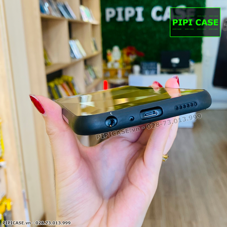Ốp Lưng Oppo F3 - Kim Cương 6D - Vàng_thumbnail_3