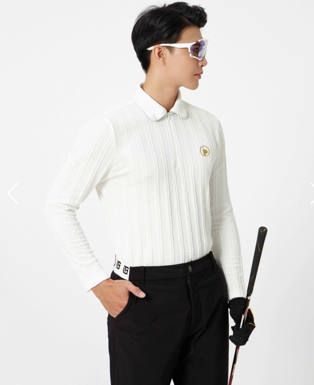 Polo Dài Tay Khóa Kéo Nam_thumbnail_2