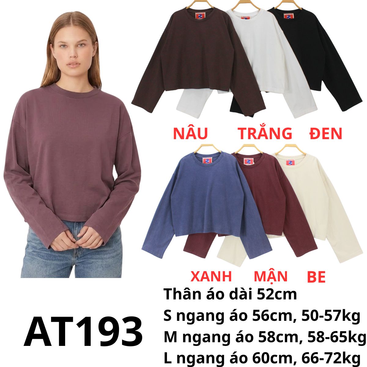 AT193- Áo thun TD wash