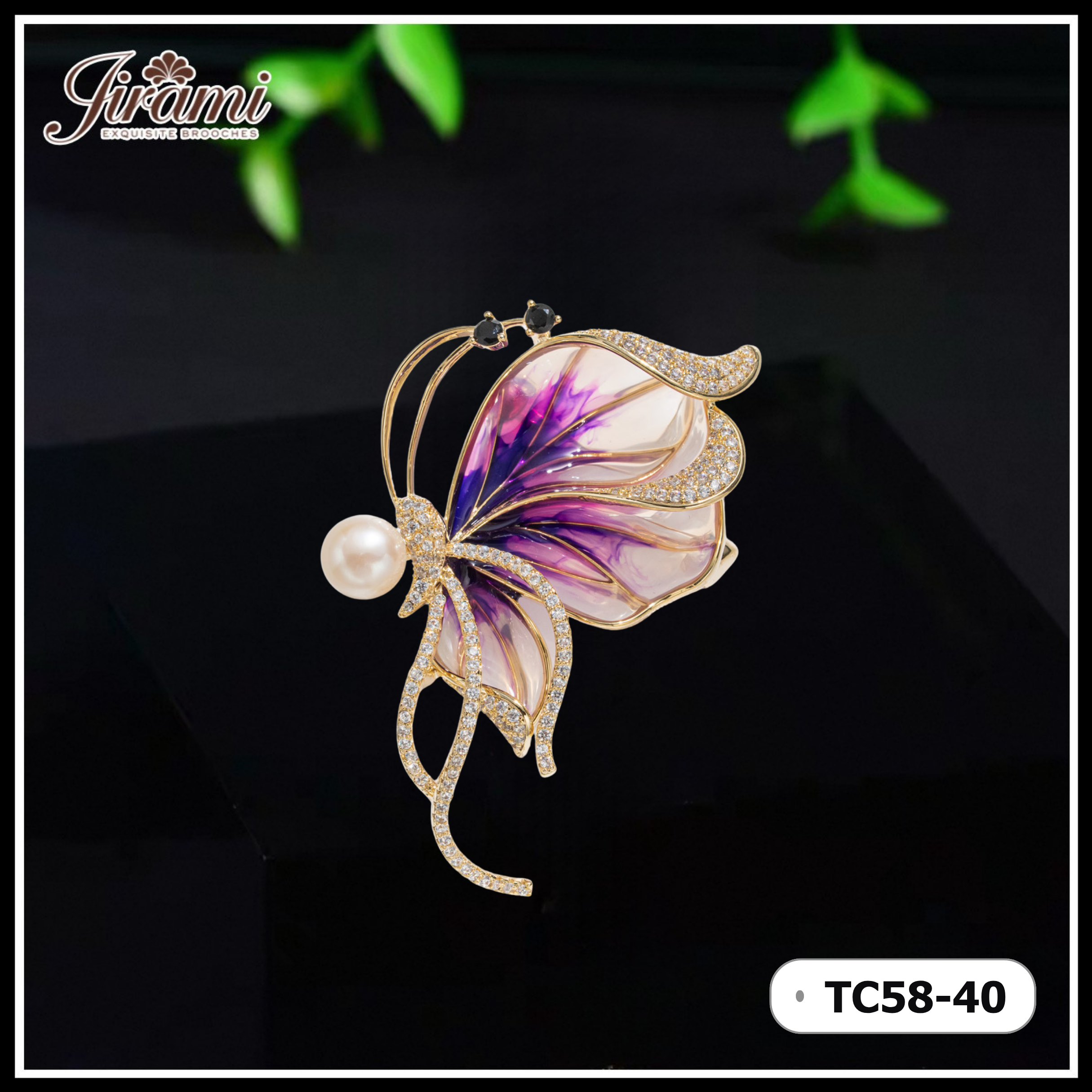 TRÂM CÀI BƯỚM ĐÍNH NGỌC TRAI (TC58-40)