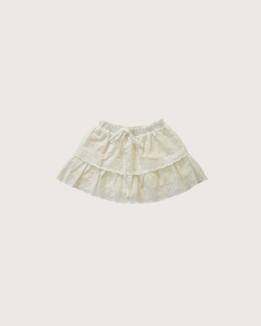 White Flower Skirt