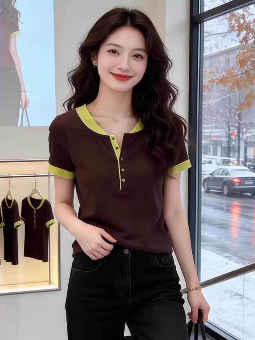 MS LW2303349- Áo thun nữ tay ngắn