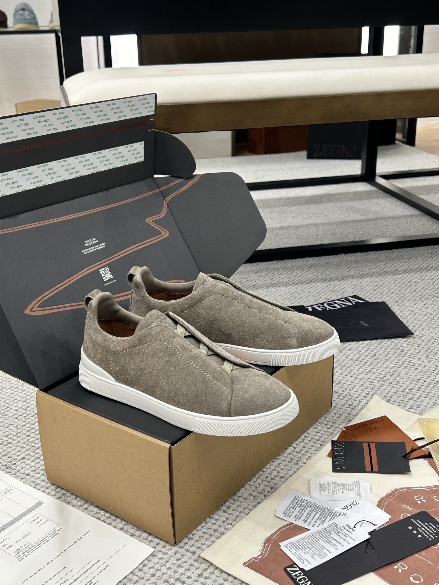 Giày Slipon Zegna