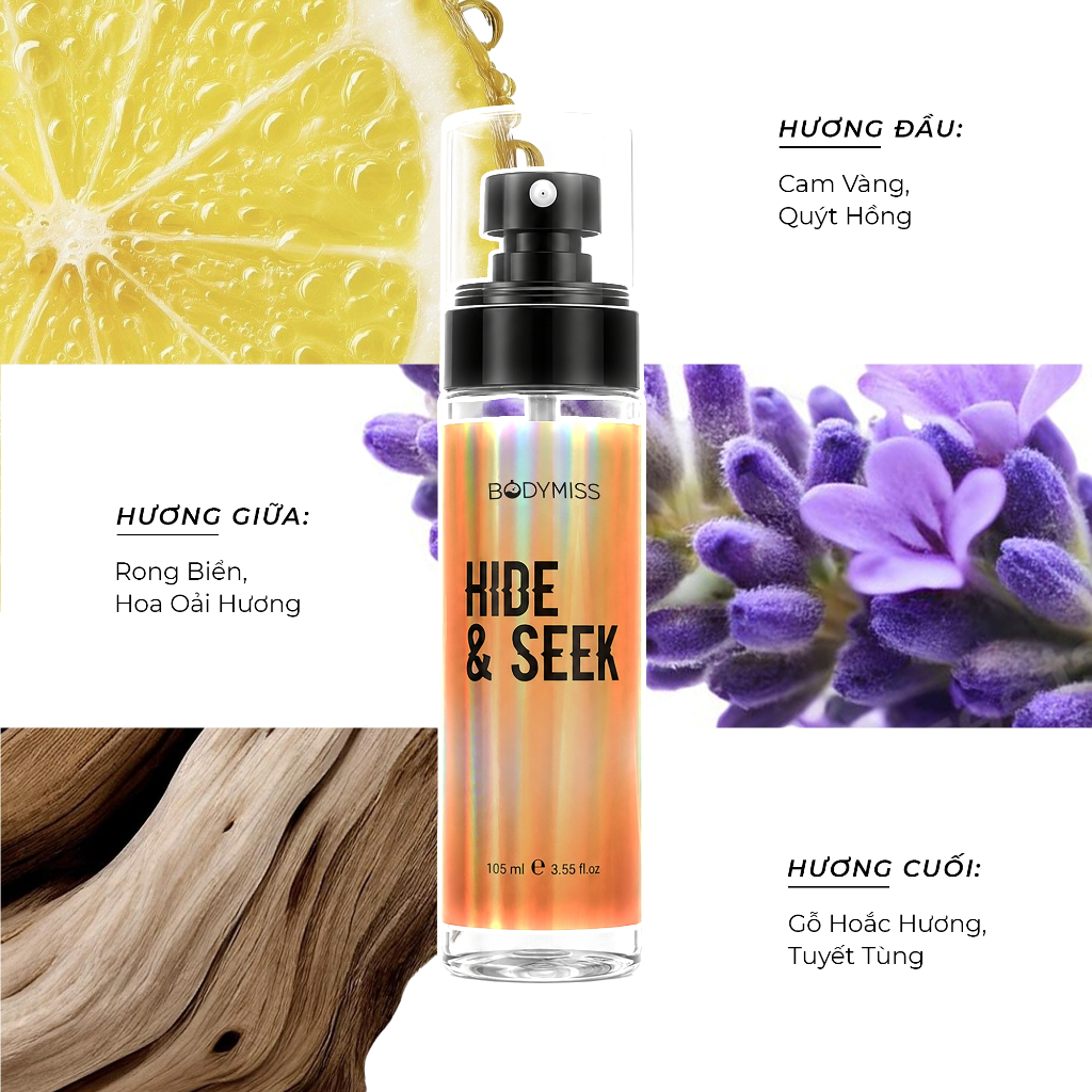 Body Mist Nam Nữ Bodymist Xịt Thơm Hương Nước Hoa Unisex Lưu Hương Lâu BODYMISS_thumbnail_14