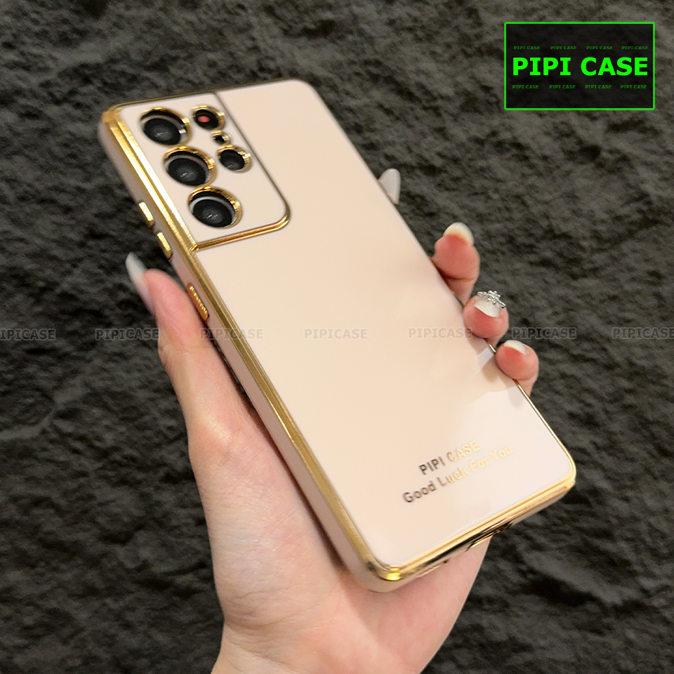 Ốp Lưng Samsung S21 Ultra 5G - Royal - Vàng Hồng_thumbnail_1