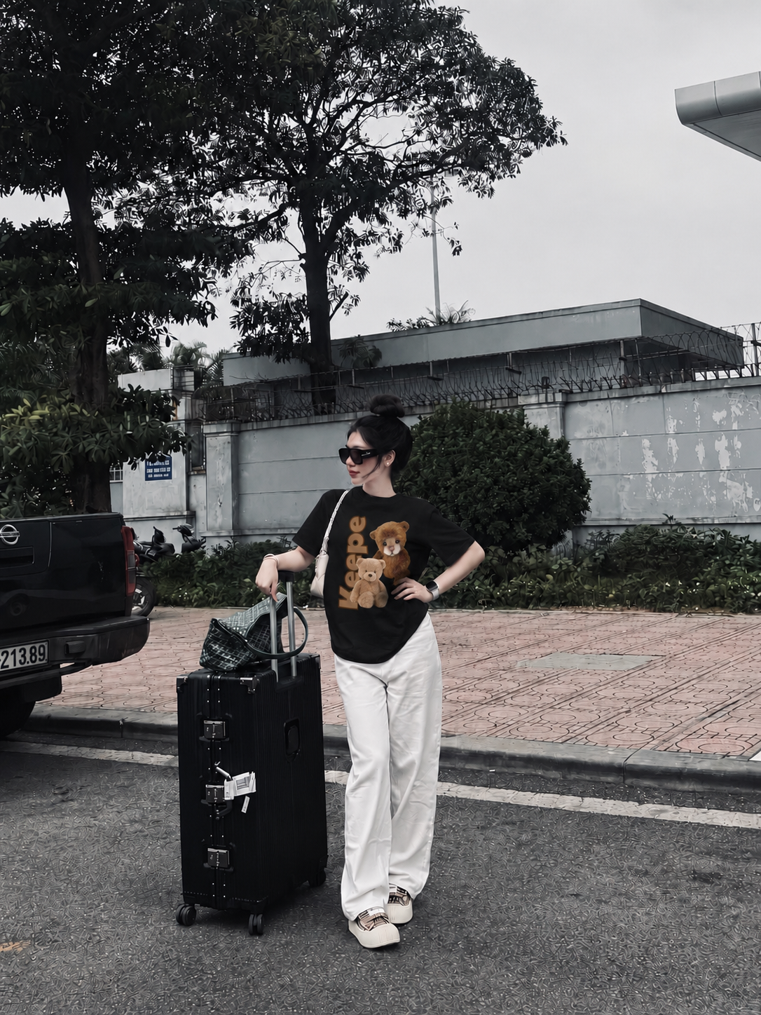 DOUPLE Teddy DCK T-Shirt - Cotton 100%_thumbnail_1