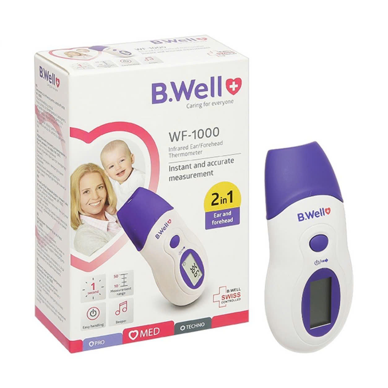 Nhiệt Kế Hồng Ngoại BWell Swiss_thumbnail_1