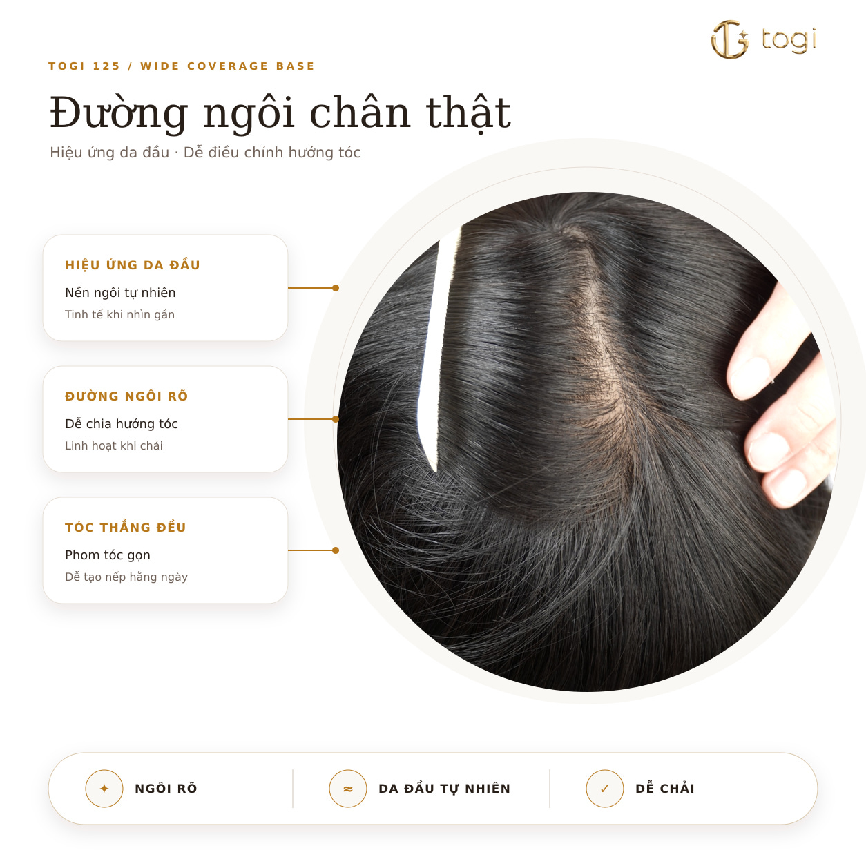 Rẽ ngôi Togi125