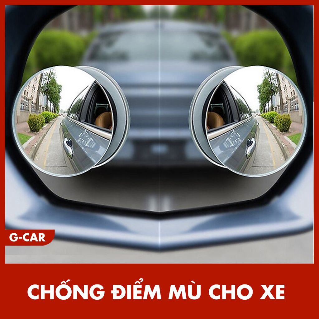 Bộ 2 Gương Cầu Lồi Ô Tô Hít Chân Kính Xóa Điểm Mù_thumbnail_7