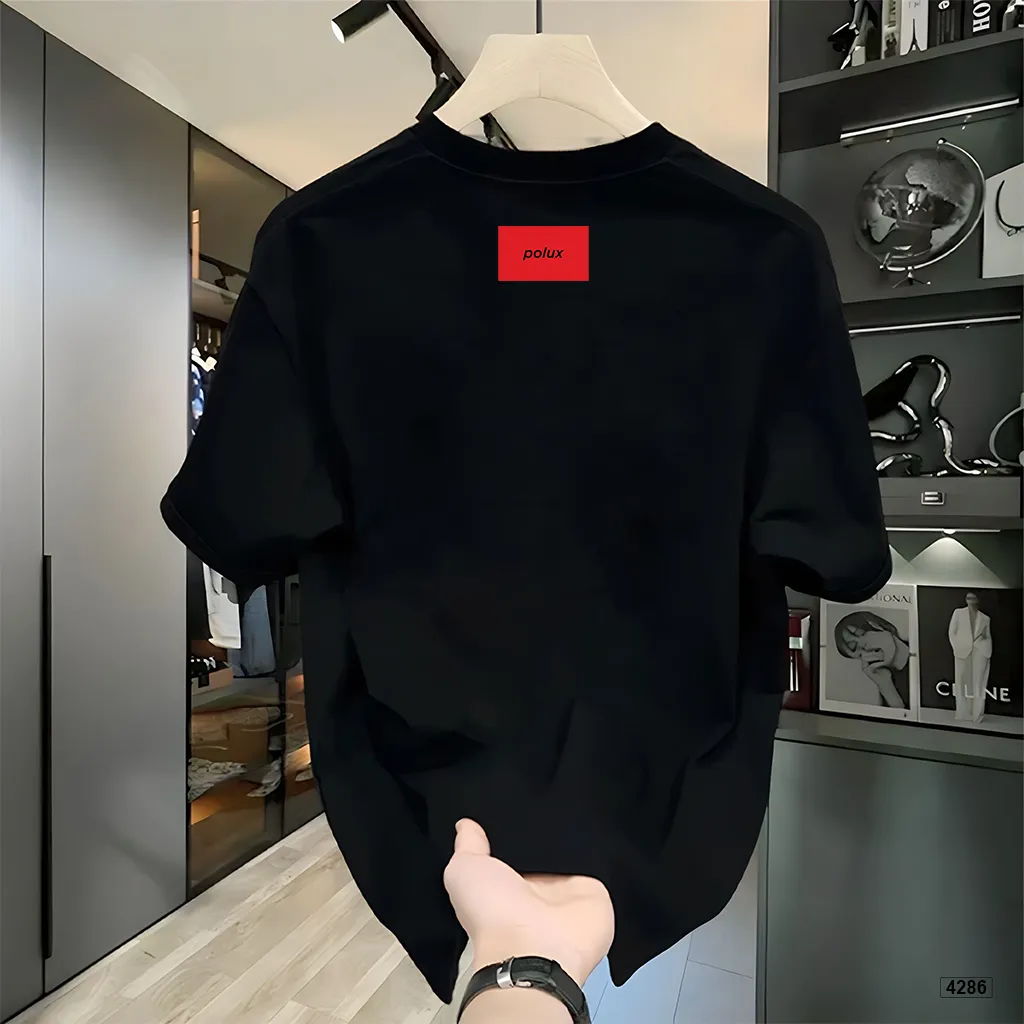 Áo thun unisex form rộng phong cách đường phố Polux 4303_thumbnail_3