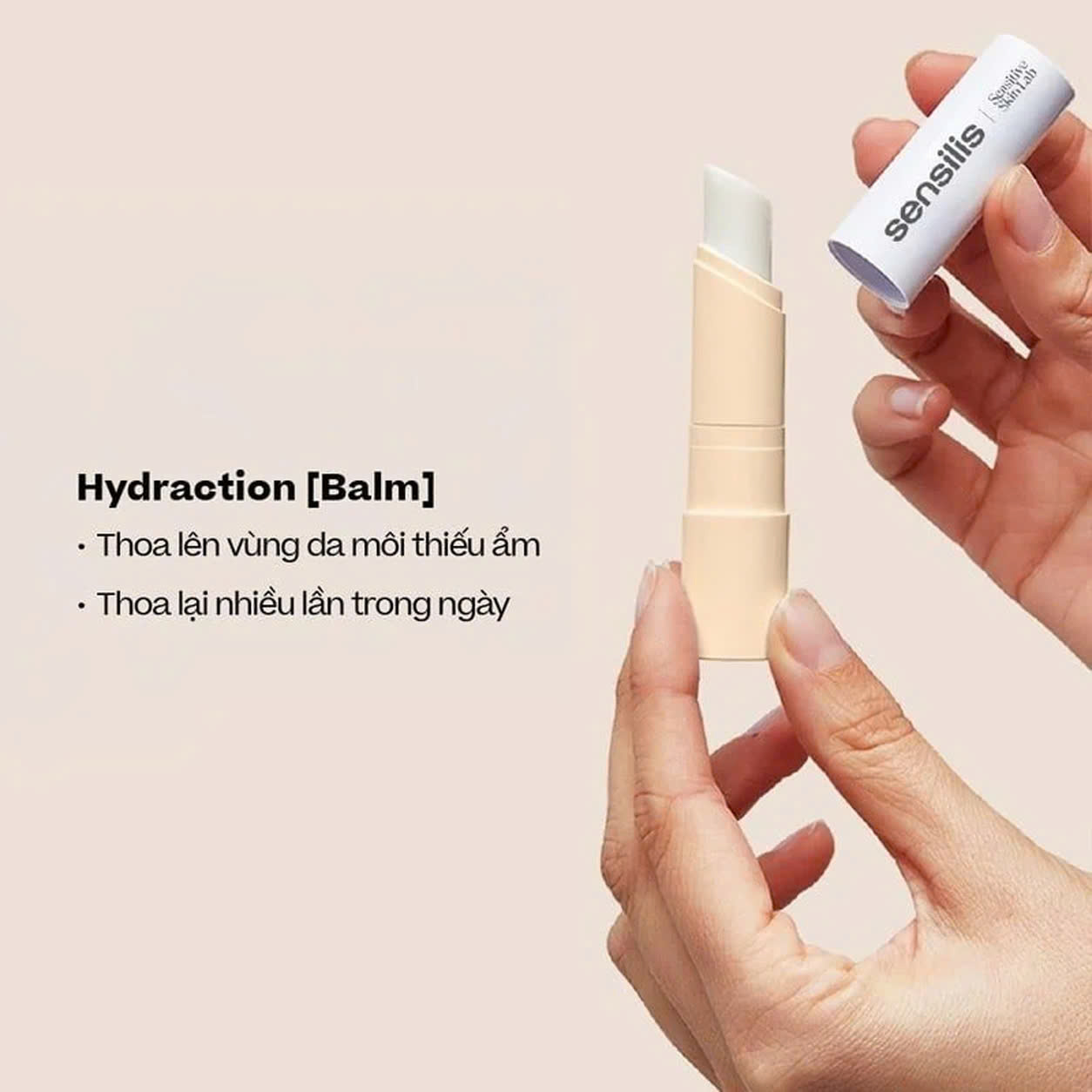 Son Dưỡng Môi Sensilis Hydraction [Balm] 4g_thumbnail_5