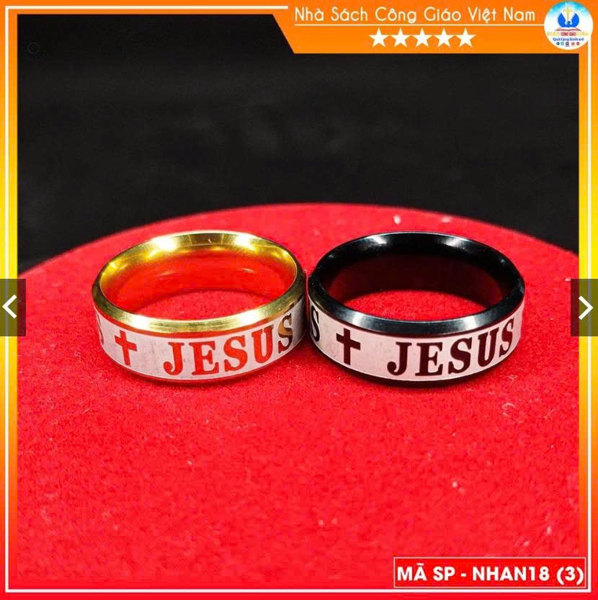 Nhẫn JESUS THÁNH GiÁ dành cho cả nam và nữ