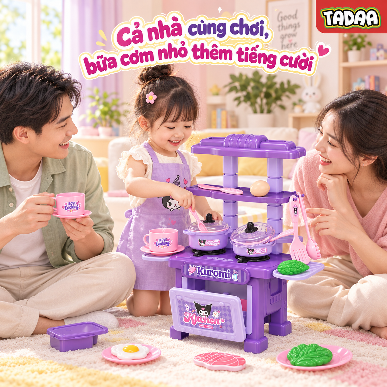 Bộ quầy nấu ăn Koromi – Bé Làm Đầu Bếp_thumbnail_2