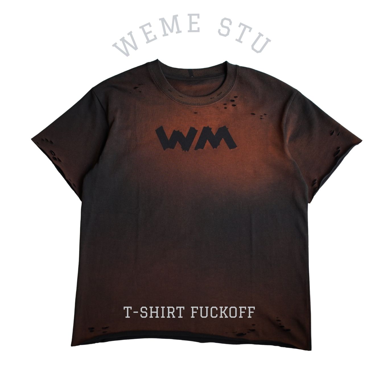 Áo thun from boxy WEME- FUKOFF unisex