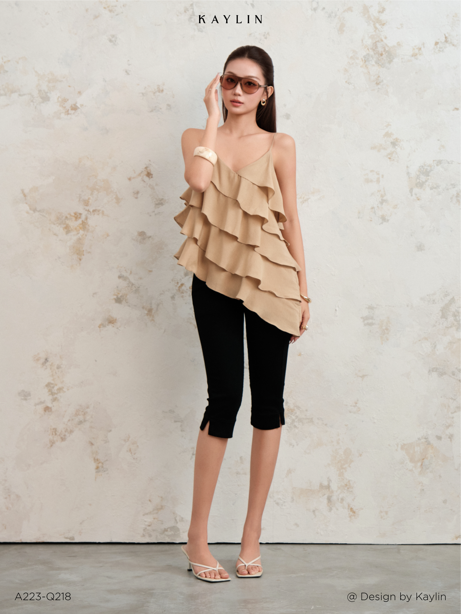 Quần Jean Lửng KAYLIN Livi Fit