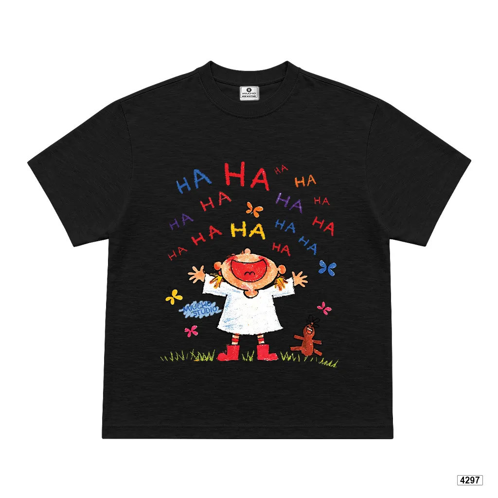 Áo thun boxy unisex chất vải xước Miucho 4297_thumbnail_9