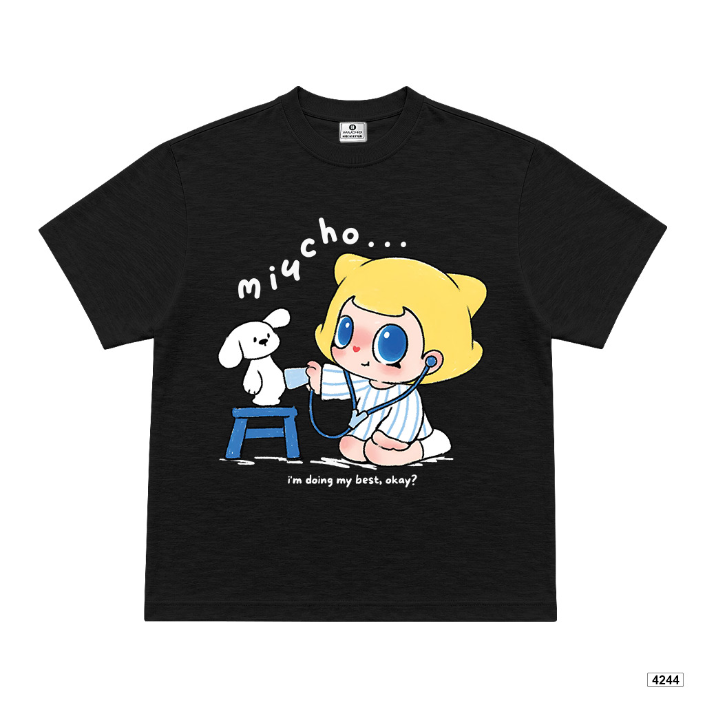 Áo thun nữ form boxy chất vải thoáng mát Cartoon Miucho 4244_thumbnail_10
