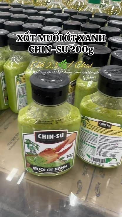 Muối ớt xanh Chinsu chai 200g_thumbnail_3