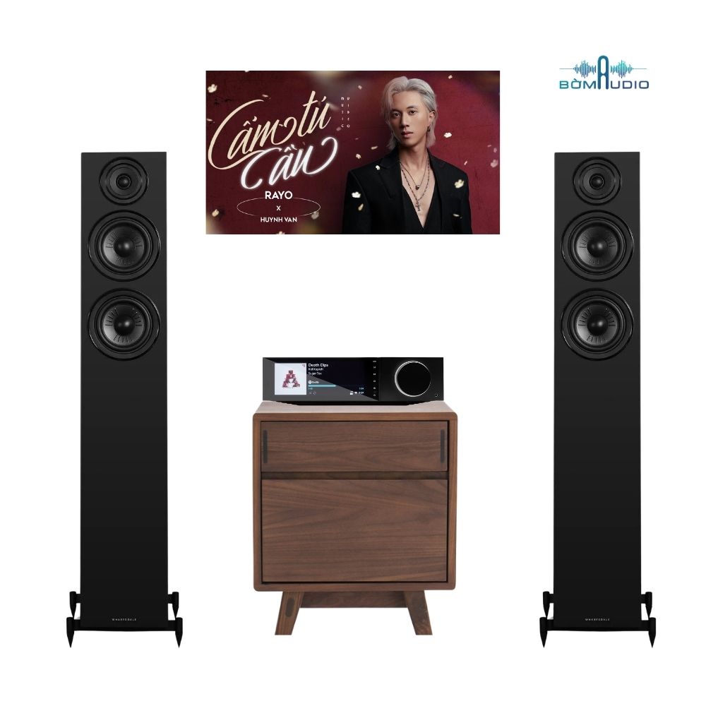 Combo Amply CAMBRIDGE AUDIO EVO 150 + Loa Cột WHARFEDALE DIAMOND 12.4I - CAW9_thumbnail_0