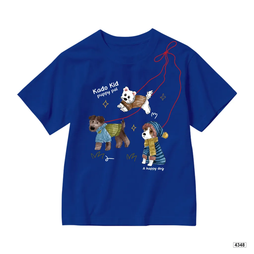 Áo thun bé trai bé gái form rộng Puppy Pal Kado 4348_thumbnail_12
