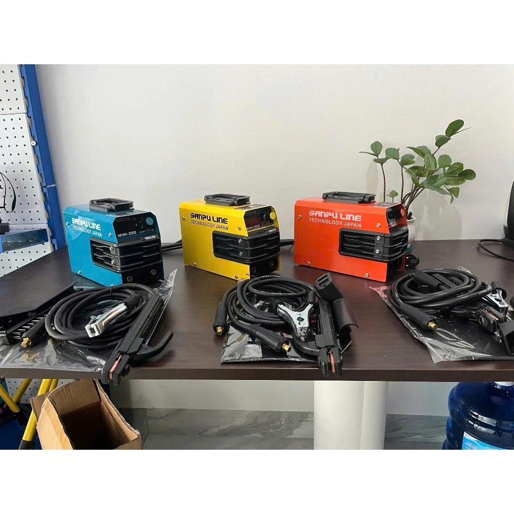 Máy Hàn Điện Tử Mini SANPU LINE ARC-250 – Máy Hàn Que Công Suất 250A, Thiết Kế Nhỏ Gọn, Dùng Cho Gia Đình Và Xưởng