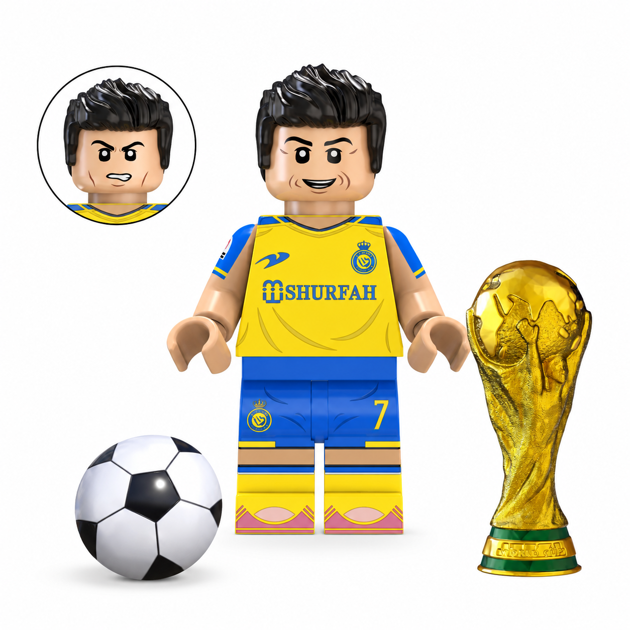 Cầu thủ bóng đá VIP Huyền Thoại Sân Cỏ Tặng Kèm Cúp, Đế Trưng Bày, Bóng Đá, Mini Figure Siêu Đẹp_thumbnail_35