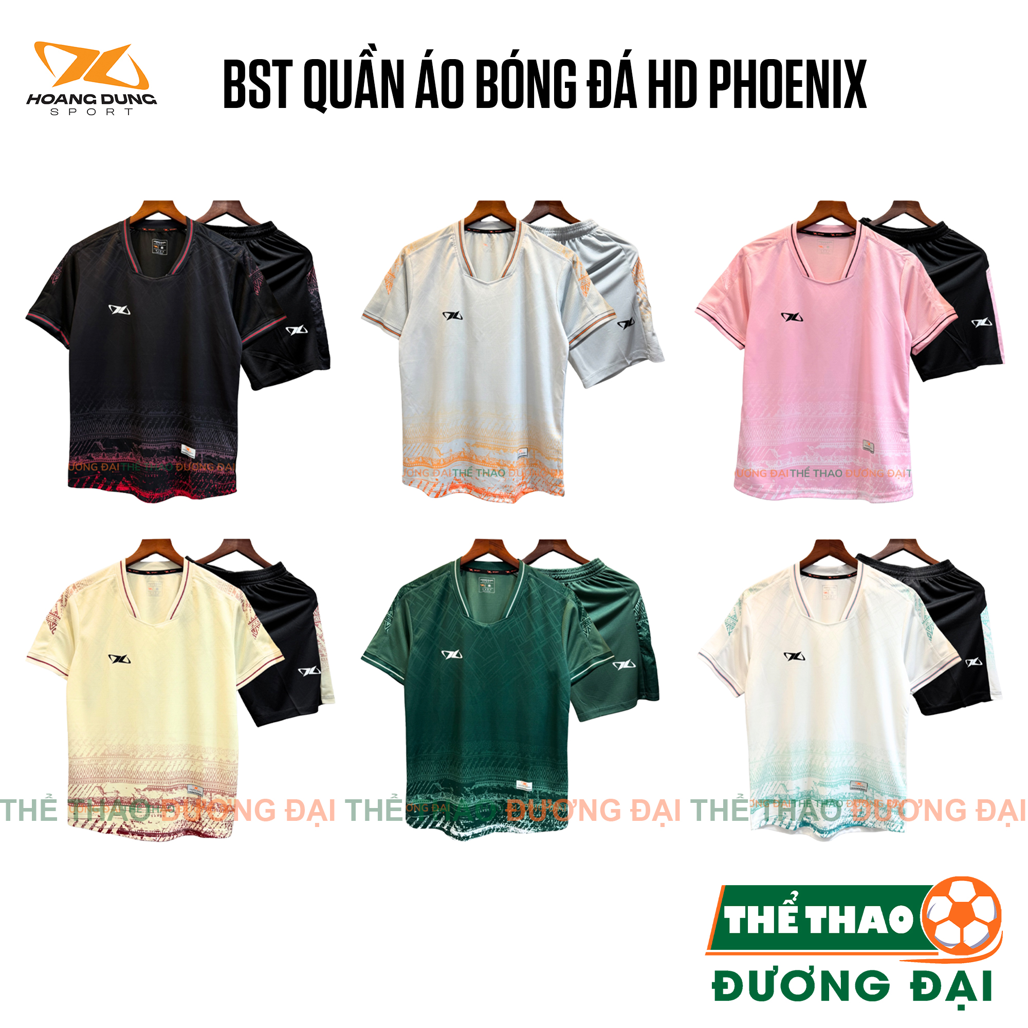 BST Quần Áo Bóng Đá HD Phoenix Thun Mè S-Comf Thoáng Khí Thể Thao Đương Đại