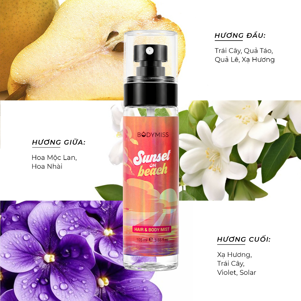 Body Mist Nam Nữ Bodymist Xịt Thơm Hương Nước Hoa Unisex Lưu Hương Lâu BODYMISS_thumbnail_9