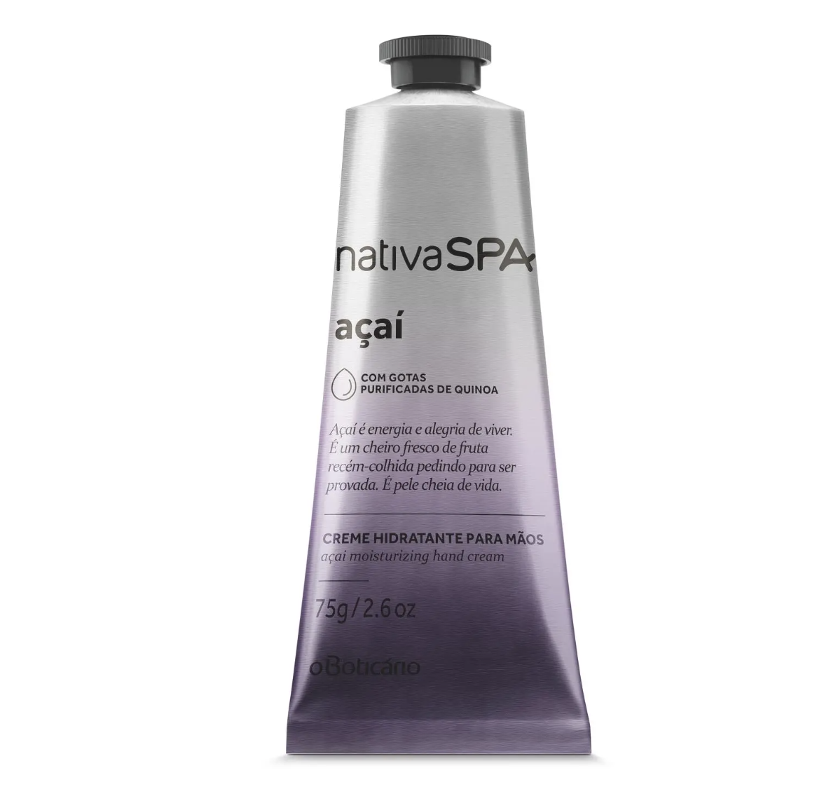 NATIVA SPA CREMA HIDRATANTE DE MANOS AÇAI , 75g