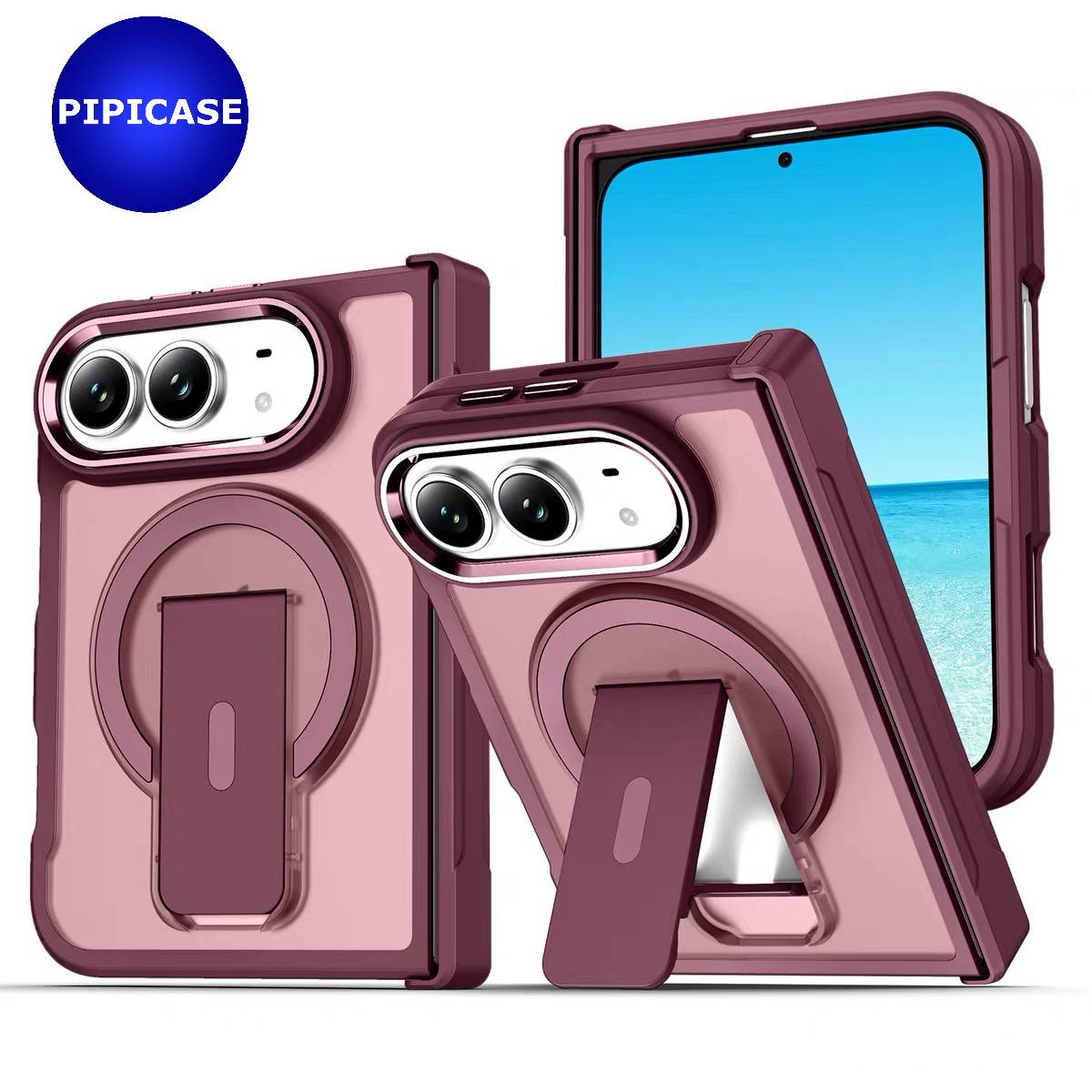 Ốp Lưng iPhone Duo - Quin - Hồng