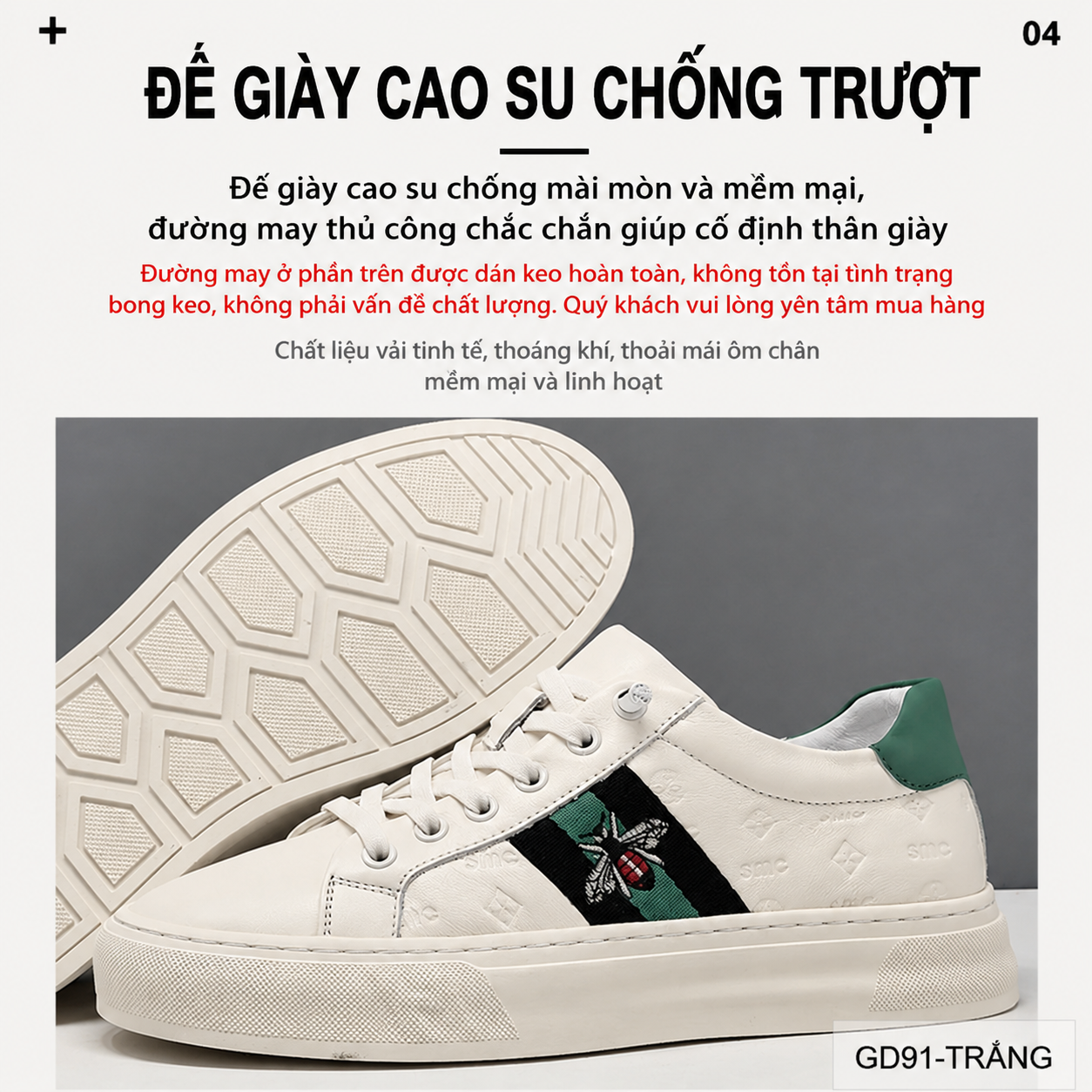 GD91 - Giày thể thao nam da bò cao cấp, phối màu nổi bật, đế cao su êm ái_thumbnail_6