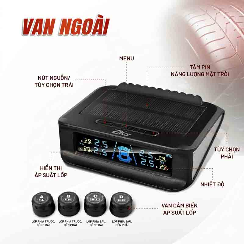 [TPMS] Cảm biến áp suất lốp ô tô thông minh 2Kar_thumbnail_1