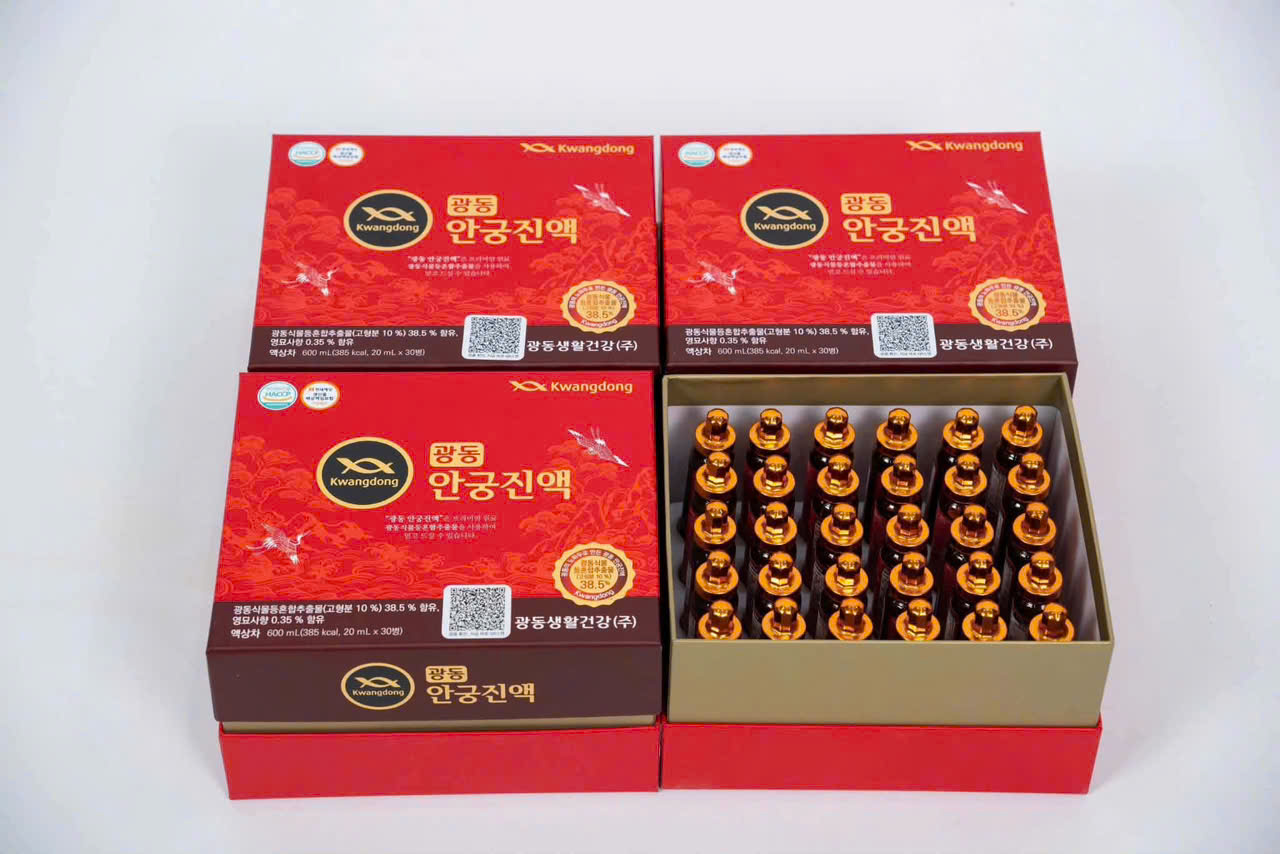 Tinh chất An Cung Ngưu Hoàng Hoàn dạng nước Kwangdong_thumbnail_1