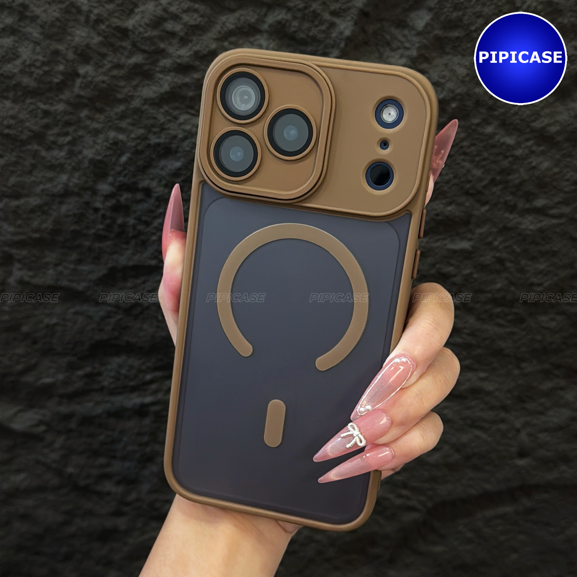 Ốp Lưng iPhone 17 Pro Max - Kao - Nâu_thumbnail_12
