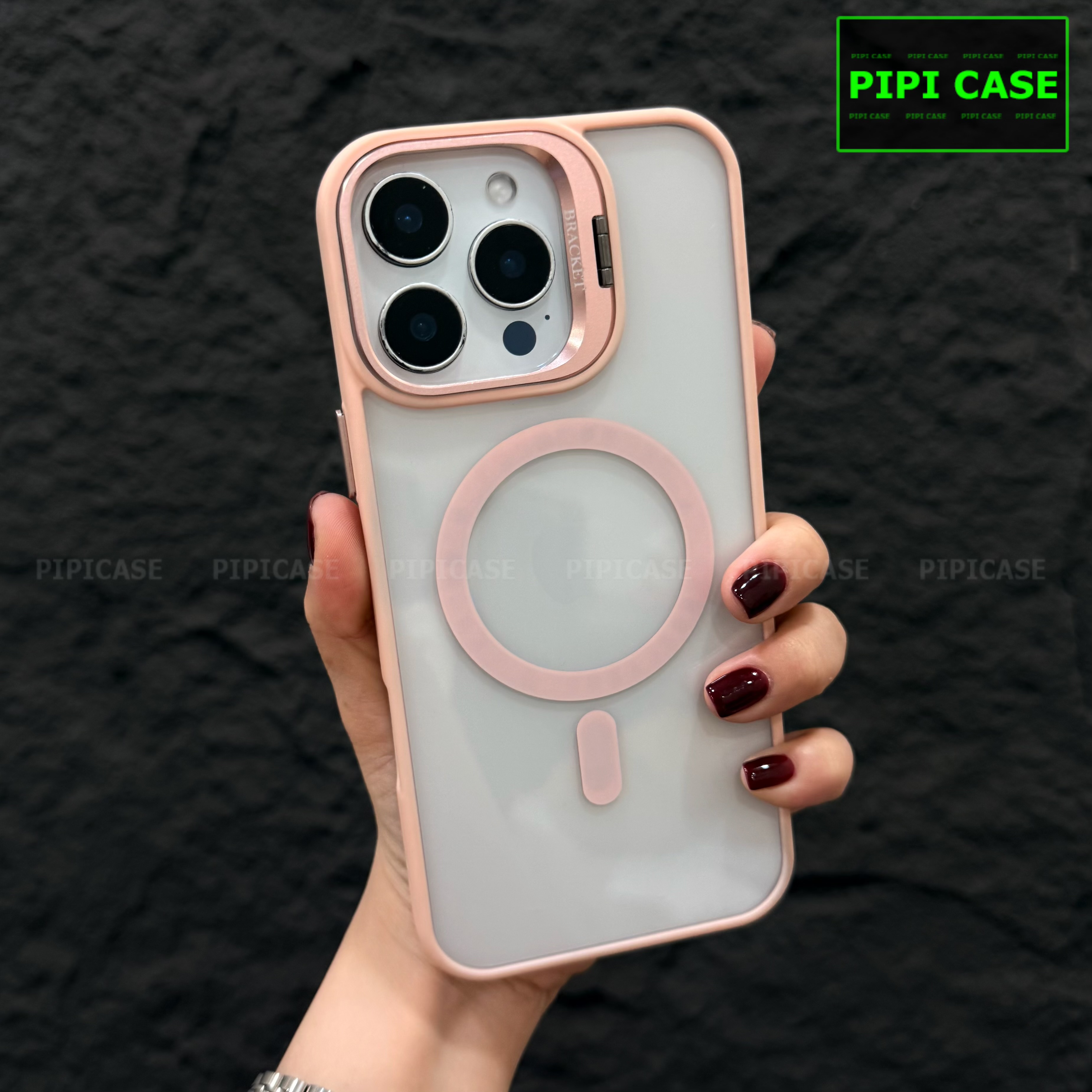 Ốp Lưng iPhone 14 Pro Max - Dansi - Hồng_thumbnail_4