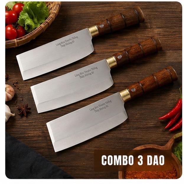 Dao rèn truyền thống thép trắng không ghỉ Hà Anh - siêu bén_thumbnail_2