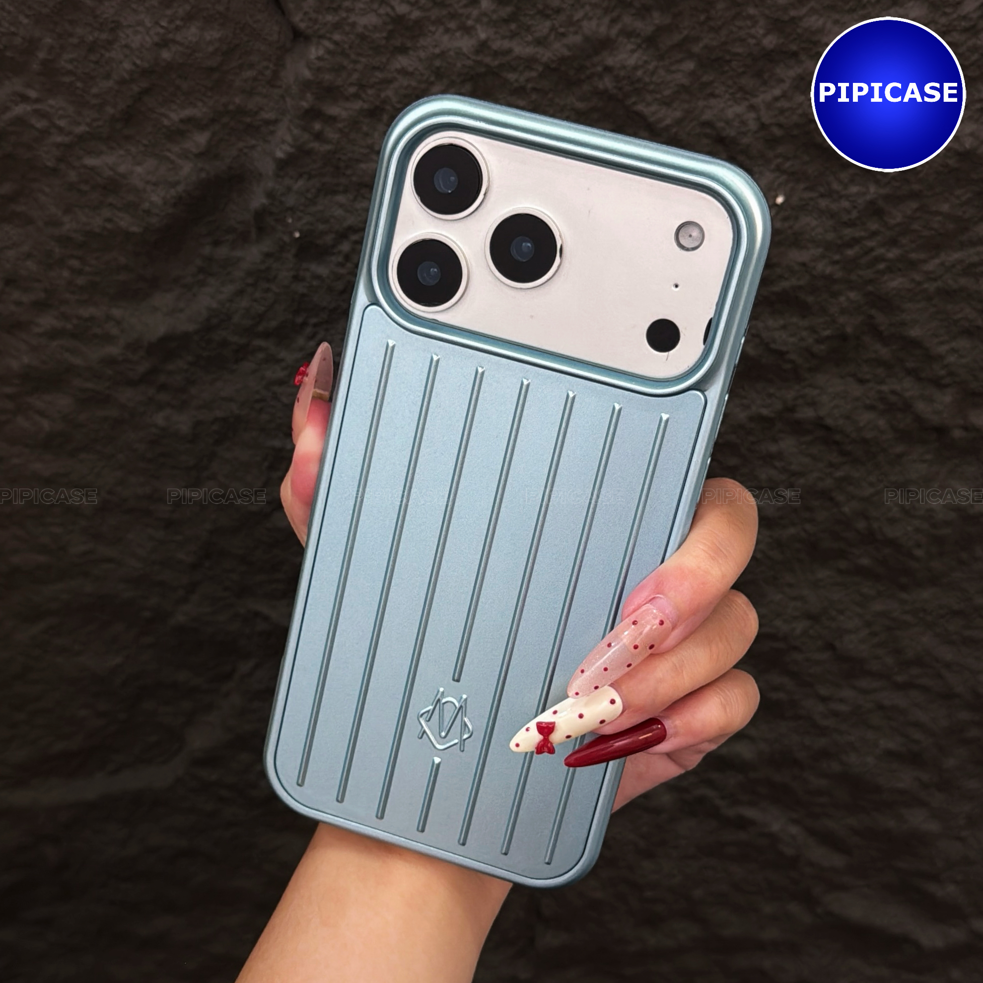 Ốp Lưng iPhone 17 Pro Max - Mon - Xanh Nhạt