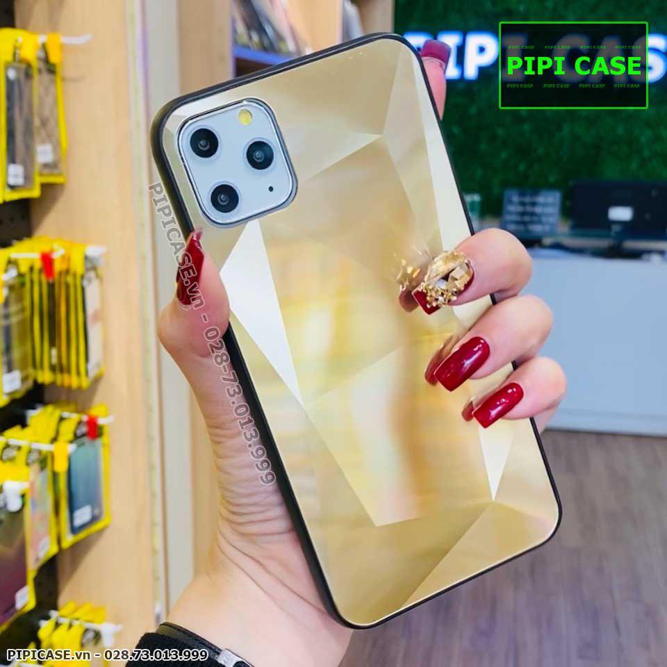Ốp Lưng iPhone 11 Pro Max - Kim Cương 6D - Vàng_thumbnail_1