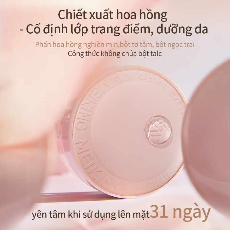 [MEIKING] Phấn phủ bột Meiking kiềm dầu Wild Rose 7g_thumbnail_3
